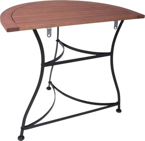 Záhradný odkladací stolík z eukalyptového dreva 54x85 cm Wien – Garden Pleasure