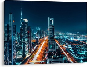 Obraz - Dubajská noc (70x50 cm)