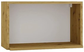 Kuchynská skrinka Cosmo Gianna Wo60 Mv Biely Aljašský/DubArtisan