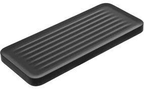 Kuchinox APO, nástenná polička 301x131x37 mm, čierna matná, LAV-AKA_700T