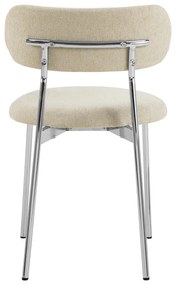 Krémová jedálenská stolička Lyric – Actona
