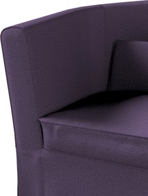 Poťah na kreslo Ektorp Tullsta farba produktu fialová látka zapletaná