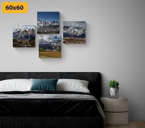 Set obrazov pre milovníkov hôr Varianta: 4x 40x40