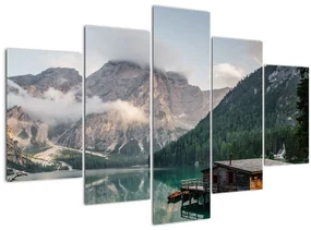 Obraz - Lake Prags (150x105 cm)