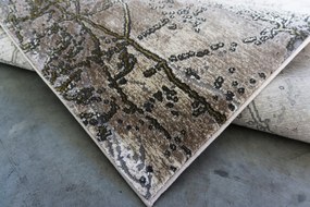 Koberec Elite 4355 béžovo-zlatý s abstraktným vzorom Rozmer: 120x180 cm