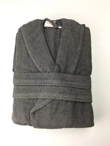 Froté unisex župan tmavo Sivý TiaHome - M