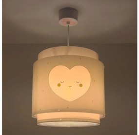 Dalber 76012S - Detský luster BABY DREAMS 1xE27/15W/230V ružová