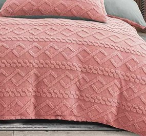 Jemné mikroplyš obliečky Homa HAYRO PINK 7-dielna sada 140x200 cm