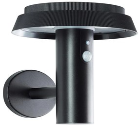 Brilliant - LED Solárne nástenné svietidlo so senzorom ALVERO LED/4W/3,7V IP44