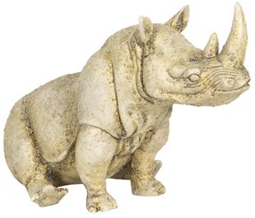 Dekorácie nosorožca v antik vzhľadu - 32 * 17 * 20 cm