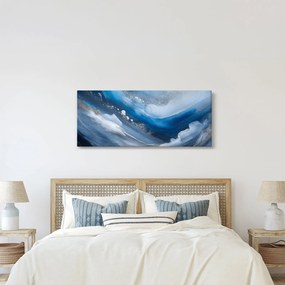 Obraz - Abstrakcia oceánu (120x50 cm)