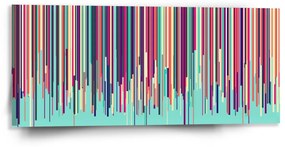 Sablio Obraz Stekajúca farba - 110x50 cm