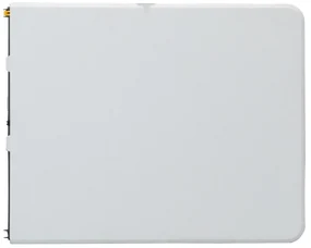 Autronic Záhradný stôl, kov, plast, biela, AZ-K1002 WT