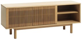 Dizajnový TV stolík Calloway 143 cm prírodný dub