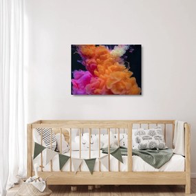 Sklenený obraz abstrakcie (70x50 cm)