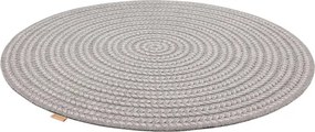 Koberec Agnella Noble Tino svetlosivý kruh