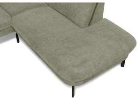 Svetlozelená rohová pohovka (pravý roh) Gomero – Scandic