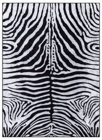 Koberec MIRO 51331.803 Zebra, čierno-biely