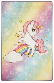 Detský koberec Unicorn, 100 × 160 cm