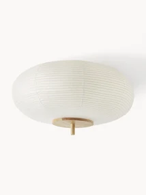 Dizajnová stropná lampa z ryžového papiera Misaki