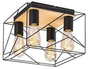 Rabalux 71024 - Stropné svietidlo BOIRE 4xE27/40W/230V
