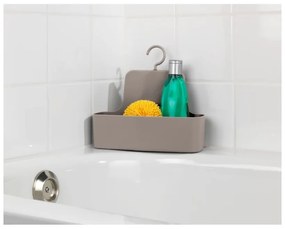 Béžová závesná polička do sprchy Wenko Barcelona