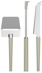 Súprava nožov 3 ks na syr z nehrdzavejúcej ocele Emma – Rosti