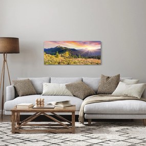 Obraz - Lesná krajina (120x50 cm)