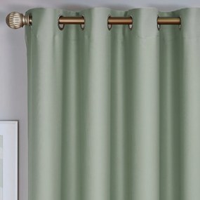 4Home Výhodná sada Zatemňovací záves Cairo sivozelená, 150 x 250 cm, 2 ks
