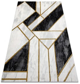 Koberec EMERALD exkluzívny/glamour čierny/zlatý Veľkosť: 120x170cm