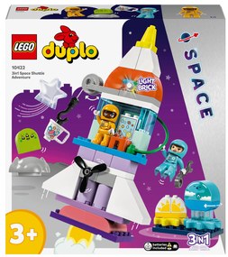 Lego® Duplo® 10422 Vesmírne dobrodružstvo s raketoplánom 3 v 1 (100378799)