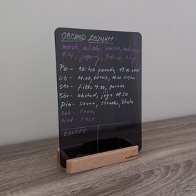 Toptabule.sk  Organizér - stolová popisovacia tabuľa na poznámky