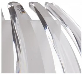 Searchlight EU1811CL - Stolná lampa CLAW 1xG9/33W/230V