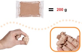 KIK Hlinená hmota na hrnčiarsky kruh 1200g