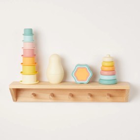 Bieco - Silikónové stohovacie tégliky - Tropical Vibes