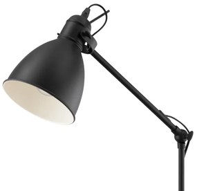 Eglo 49471 - Stojaca lampa PRIDDY 1xE27/40W/230V
