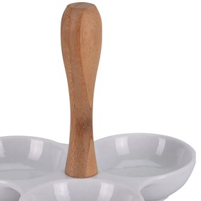 Porcelánová servírovacia miska Shamrock 20x20x17 cm