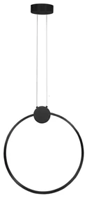 Toolight Toolight, LED stropné svietidlo 50cm 23W 4000K APP1398-CP. čierna, OSW-00956