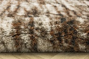 Koberec SHAGGY PUFFY Y615B antracitový / medený