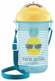 Canpol babies Športová fľaša so slamkou So Cool - Ananas