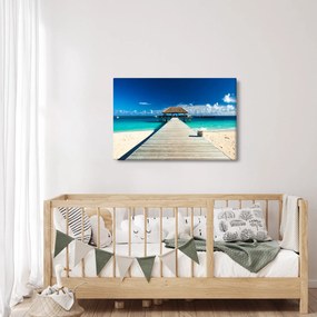 Obraz - Mólo (90x60 cm)