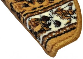 Sintelon Nášľapy na schody Practica béžový polkruh, samolepiaci - 24x65 polkruh (rozmer vrátane ohybu)