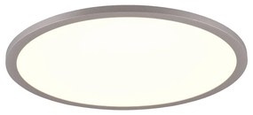 LED stropné svietidlo v striebornej farbe ø 40 cm Yuma – Trio