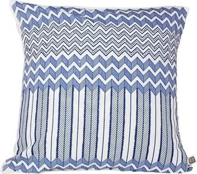 Obliečka na vankúš GRAPHIC 45x45 cm, modrá