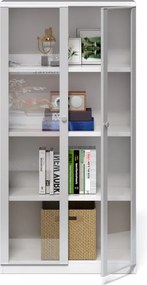 Kancelárska knižnica Houseland Prime Core 01 80 cm biela