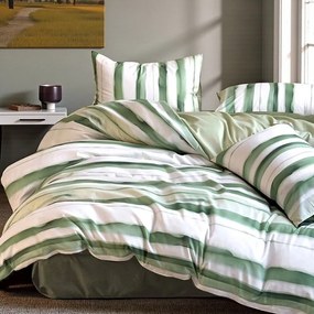 Posteľné obliečky Homa KORSA GREEN 7-dielna sada 140x200 cm
