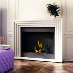 Stojaci biokrb biely Planet