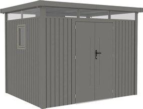 Záhradný domček plocha 294 x 230 cm (sivá)