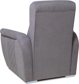 Kreslo Boston, sivá (Soro 90)