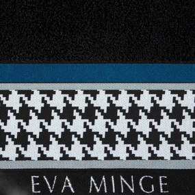 BAVLNENÝ UTERÁK EVA MINGE8 70X140 CM ČIERNA